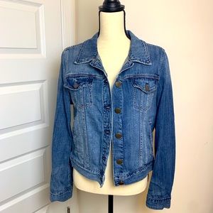 Classic J Crew Indigo Denim jacket! Size large